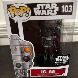 Star Wars Smuggler’s Bounty exclusive funko pop IG-88
